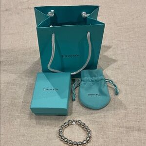 Tiffany & Co. Silver Bead Bracelet